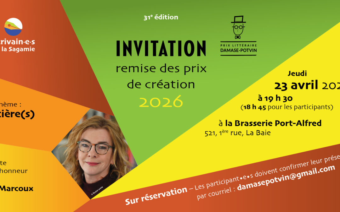 Célébrer la création, une 31e édition!